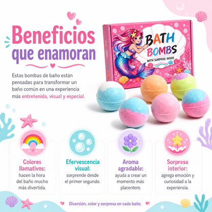 BubblyPop | Bombas de Baño con Sorpresa