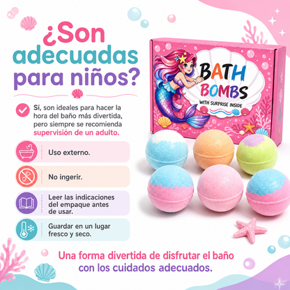 BubblyPop | Bombas de Baño con Sorpresa